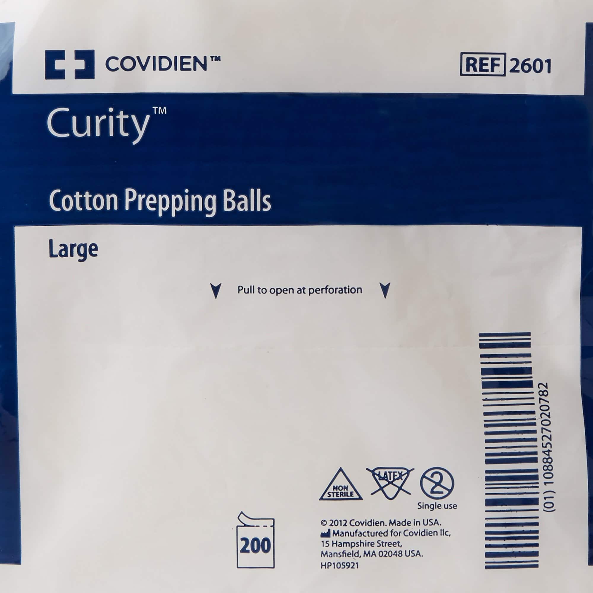 CURITY Cotton Balls - Covidien